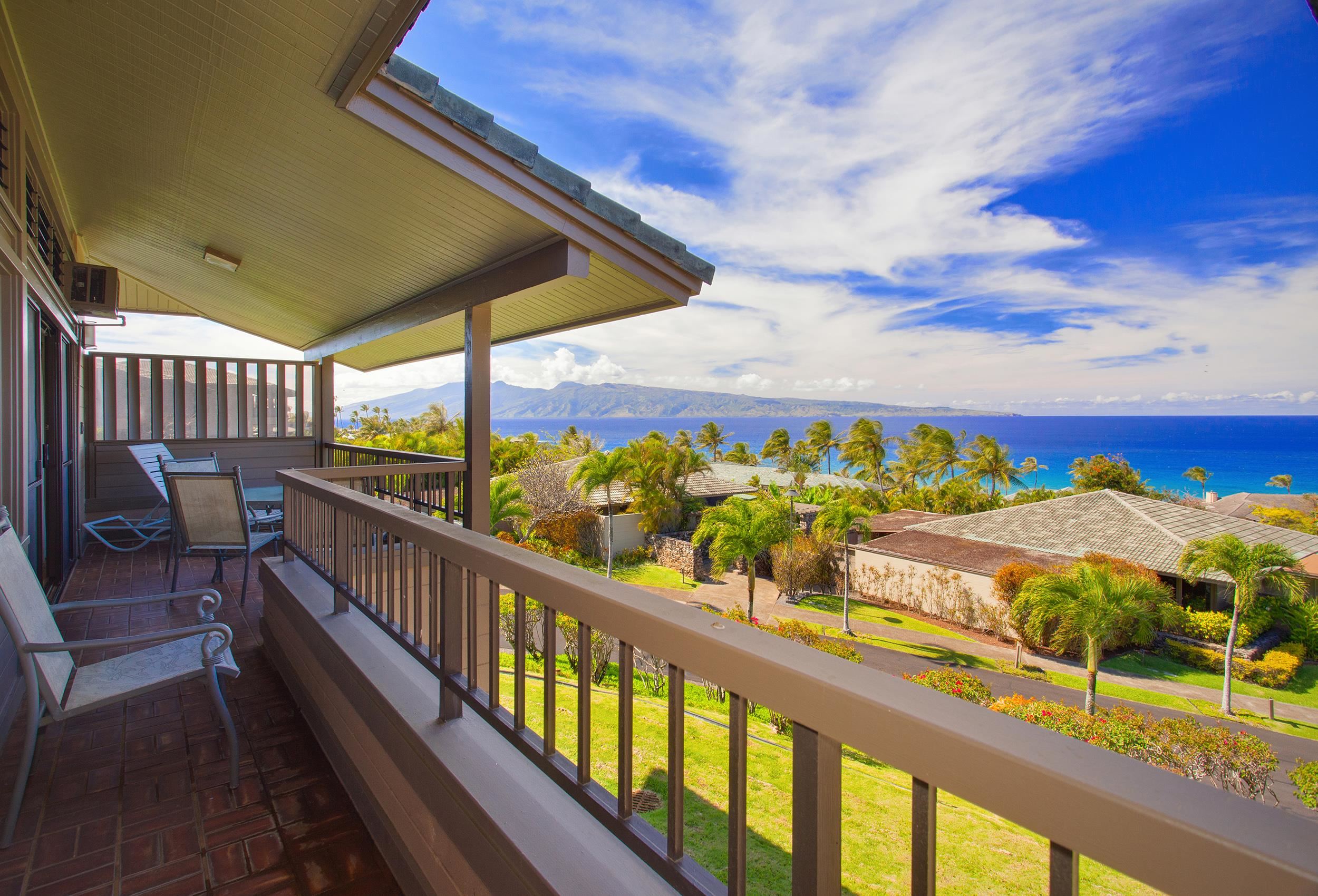 100 Ridge Road, Unit 321 Lahaina, HI 96761 - Photo 16 of 30 a view of a chairs and table in the balcony