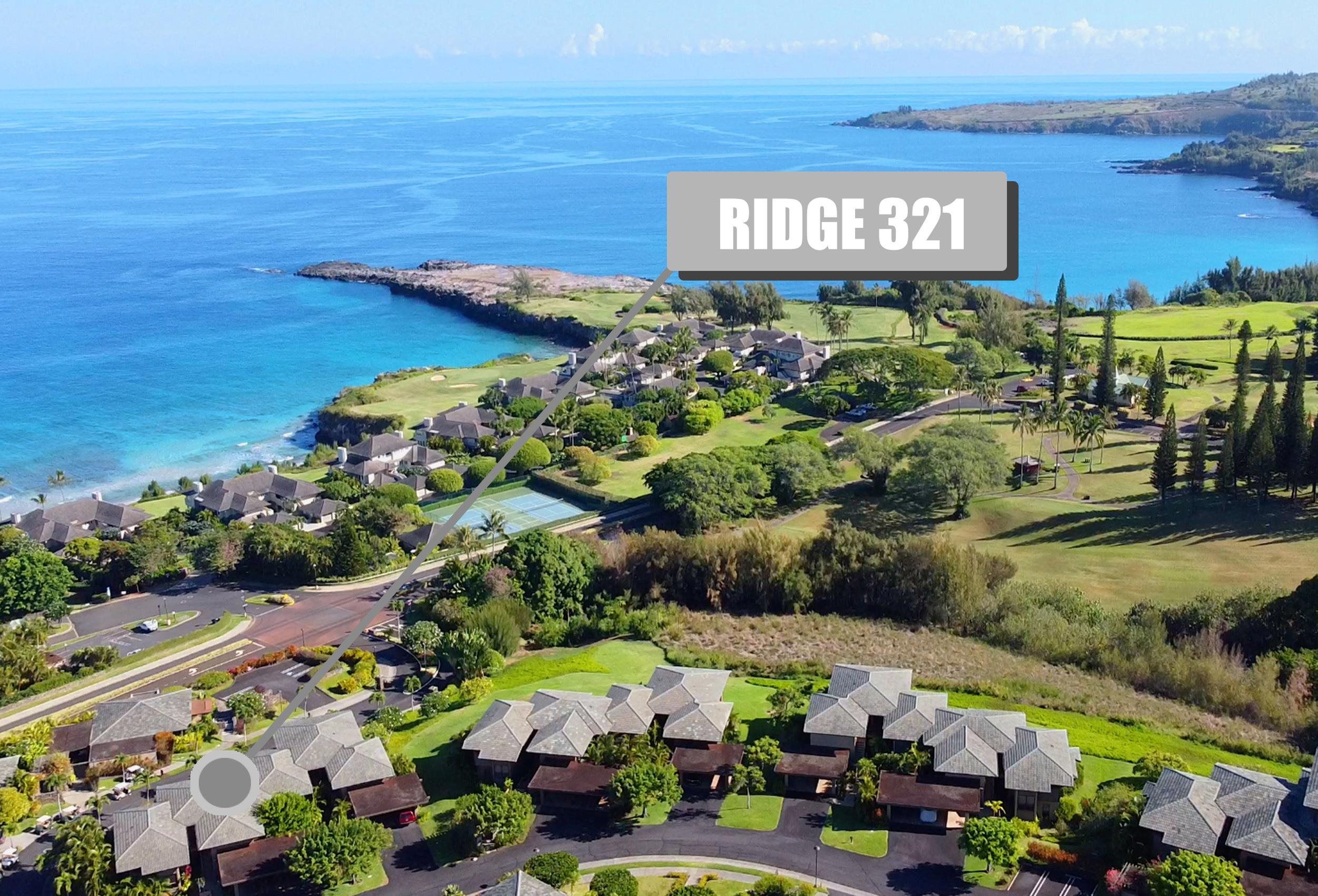 100 Ridge Road, Unit 321 Lahaina, HI 96761 - Photo 2 of 30 a view of a city with an ocean view