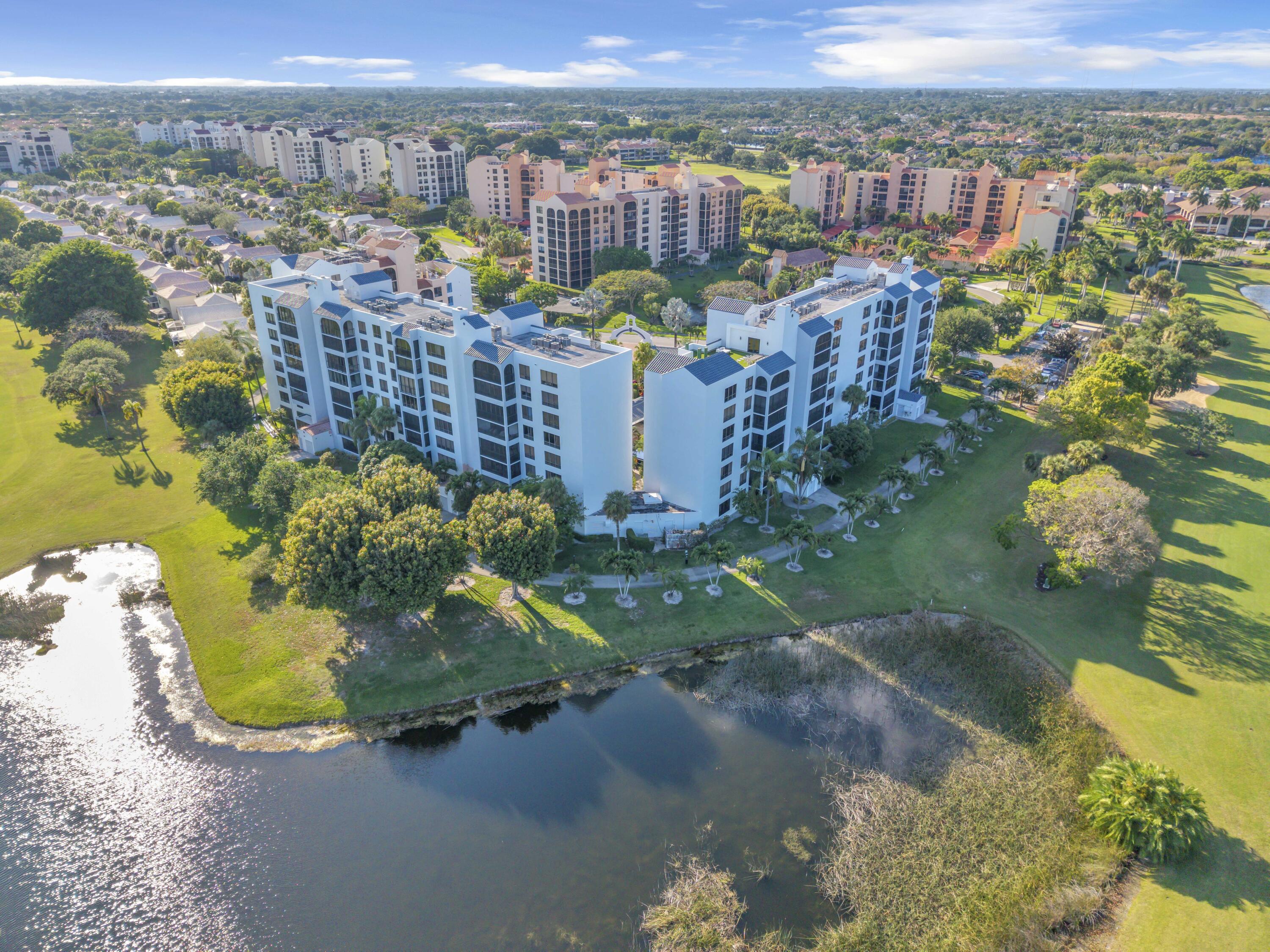 7178 Promenade Drive, Unit 801B Boca Raton, FL 33433 - Photo 39 of 46 aerial building