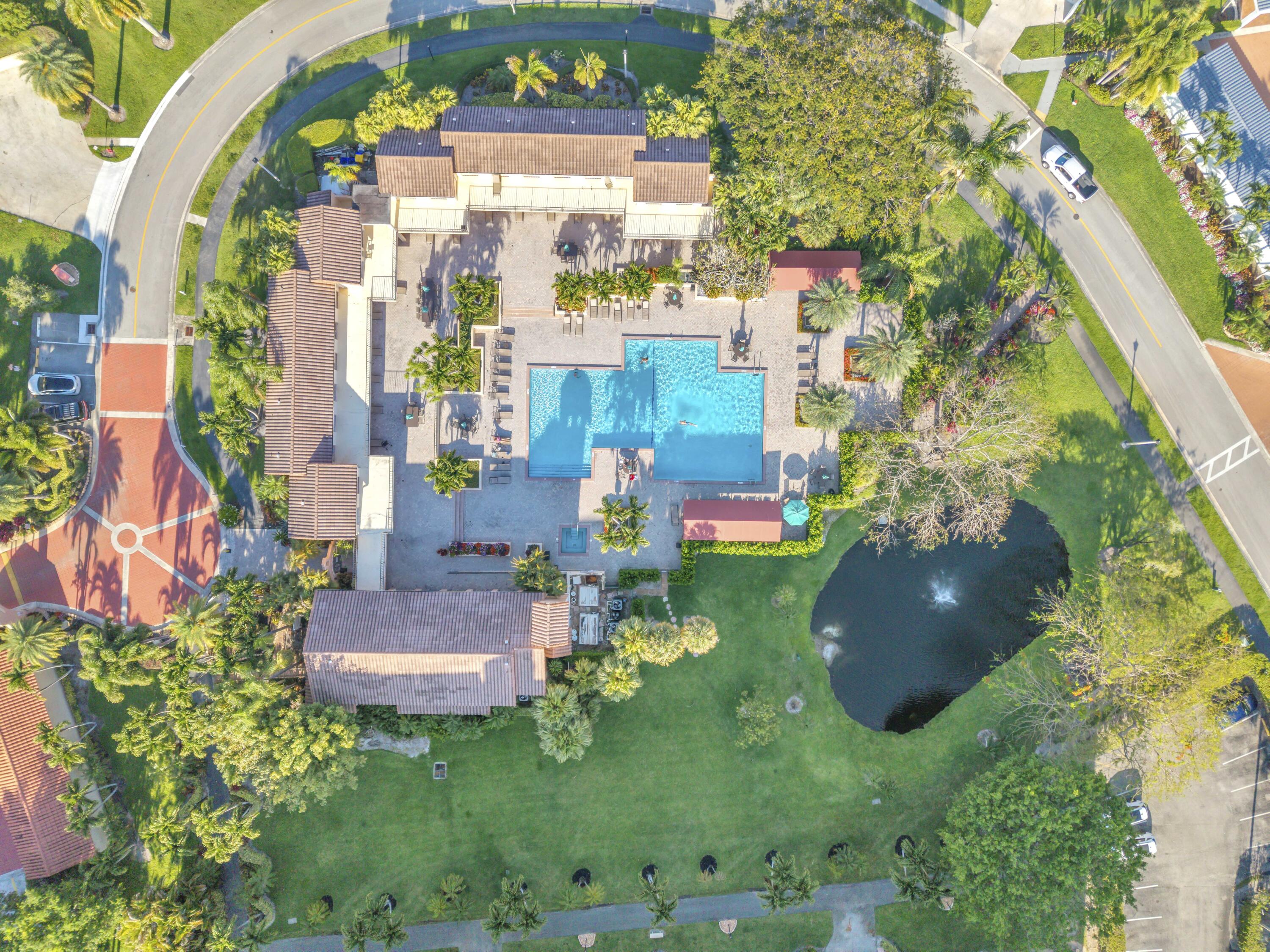 7178 Promenade Drive, Unit 801B Boca Raton, FL 33433 - Photo 43 of 46 aerial pool