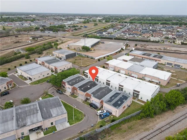 a view of a city with lots of buildings