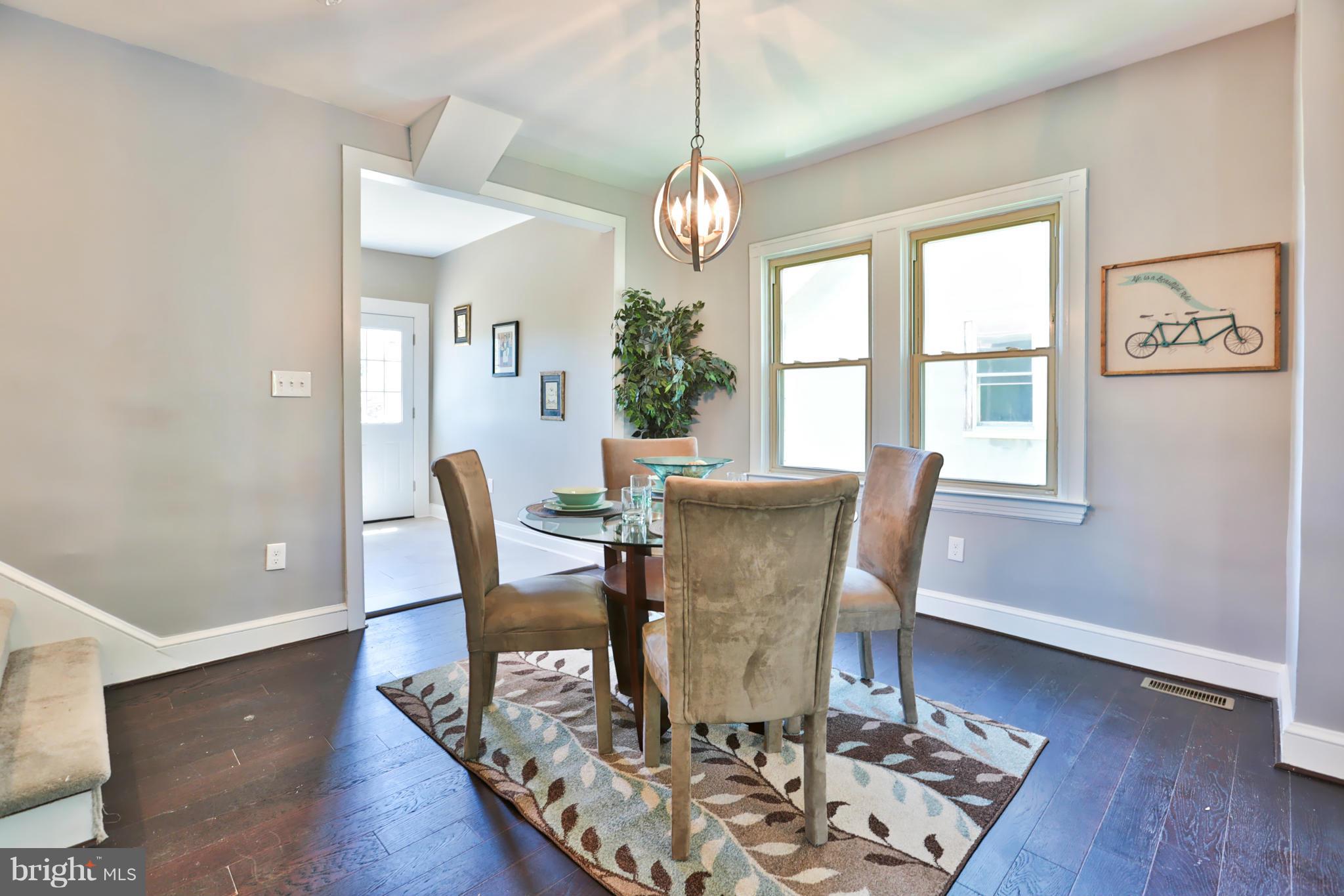 403 Walcott Road Baltimore, MD 21206 - Photo 6 of 29 Bright and Sunny Dining Area