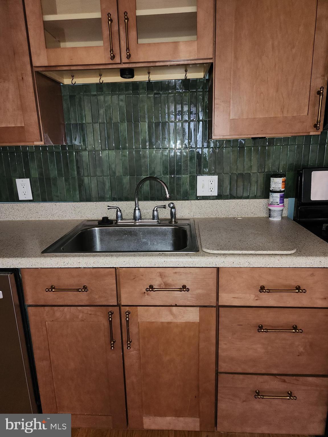 2315 40th Street Northwest, Unit 2 Washington, DC 20007 - Photo 5 of 25 Kitchen with tile backsplash