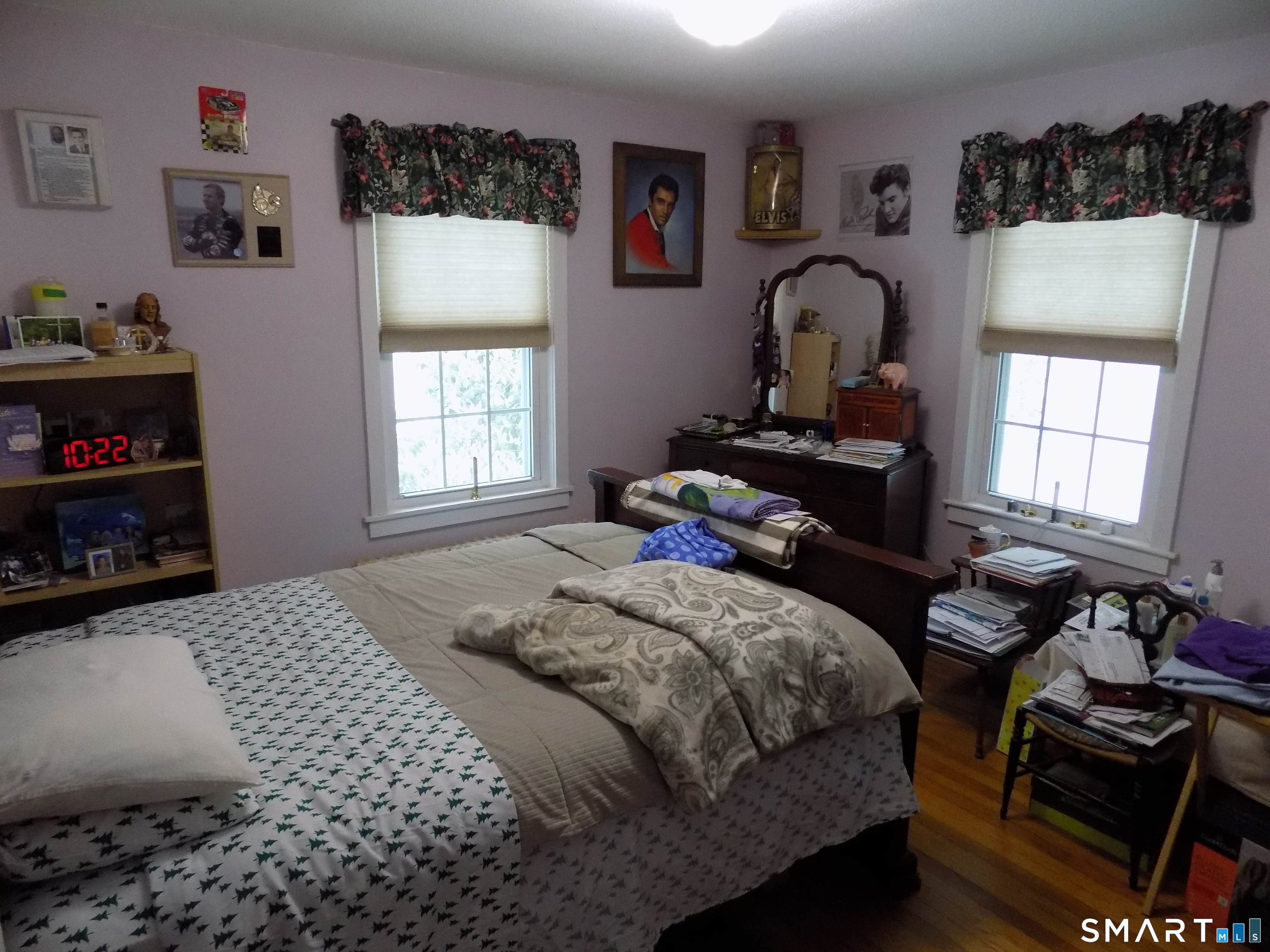 309 New Hartford Road Barkhamsted, CT 06063 - Photo 11 of 16 a bedroom with bed window and table