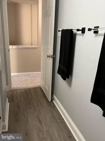 a view of walk in closet