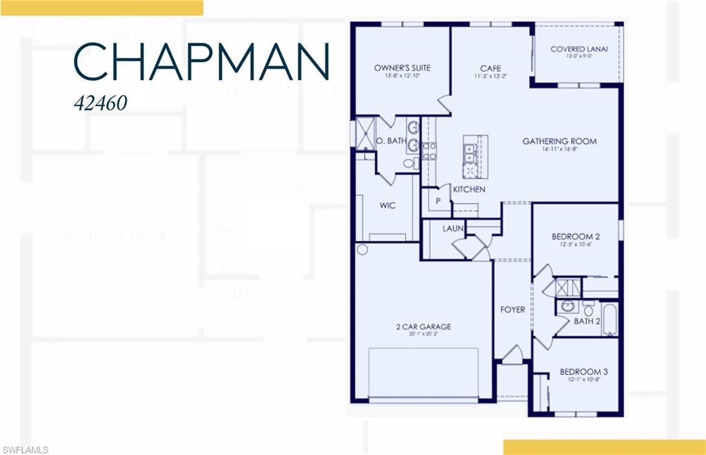 15732 Northridge Road Punta Gorda, FL 33982 - Photo 3 of 18 Chapman Floorplan