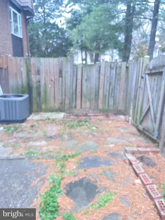 a backyard of a house