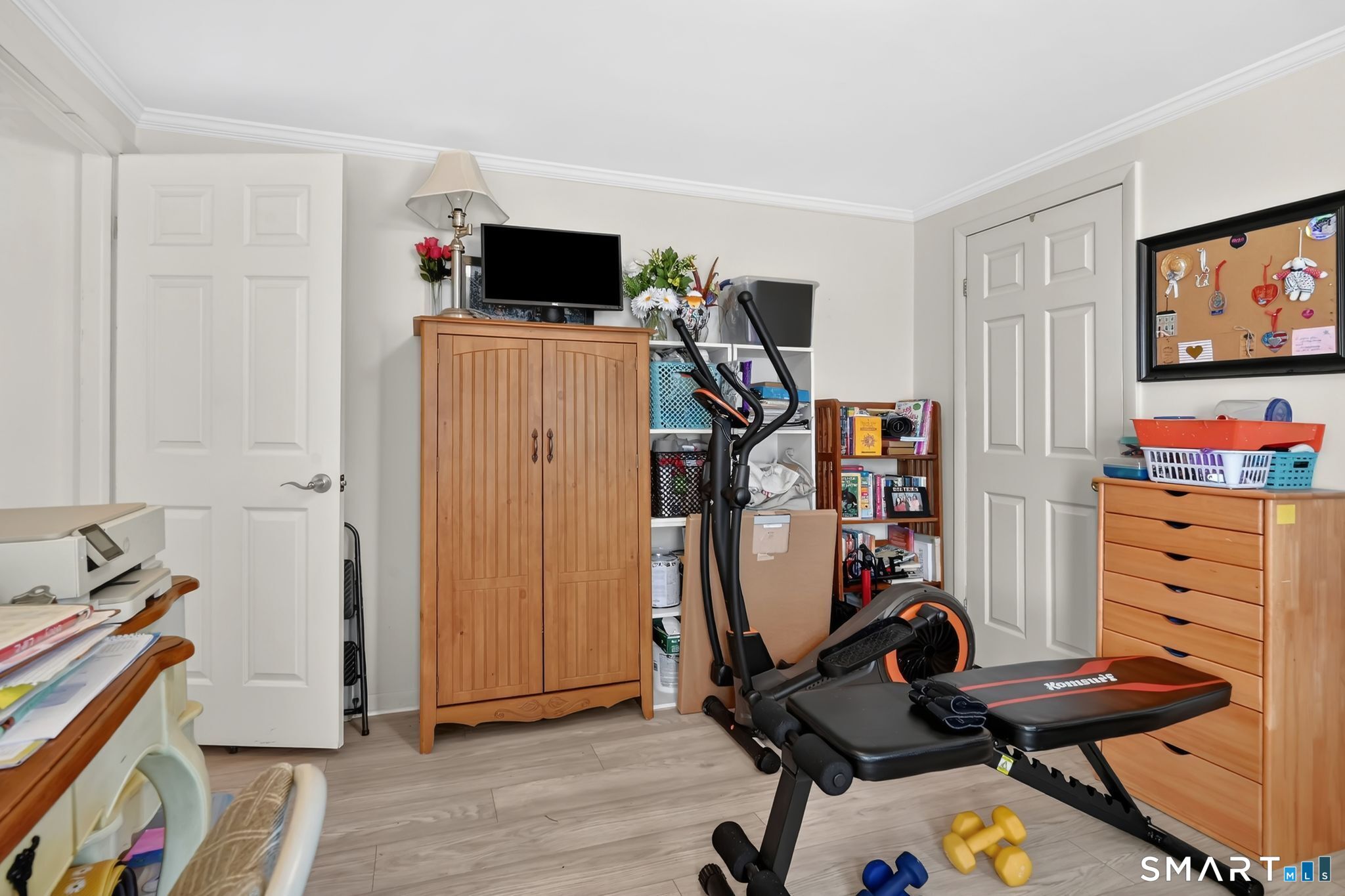 7 Eastview Road Southington, CT 06489 - Photo 29 of 36 a view of a workspace with furniture and gym equipment