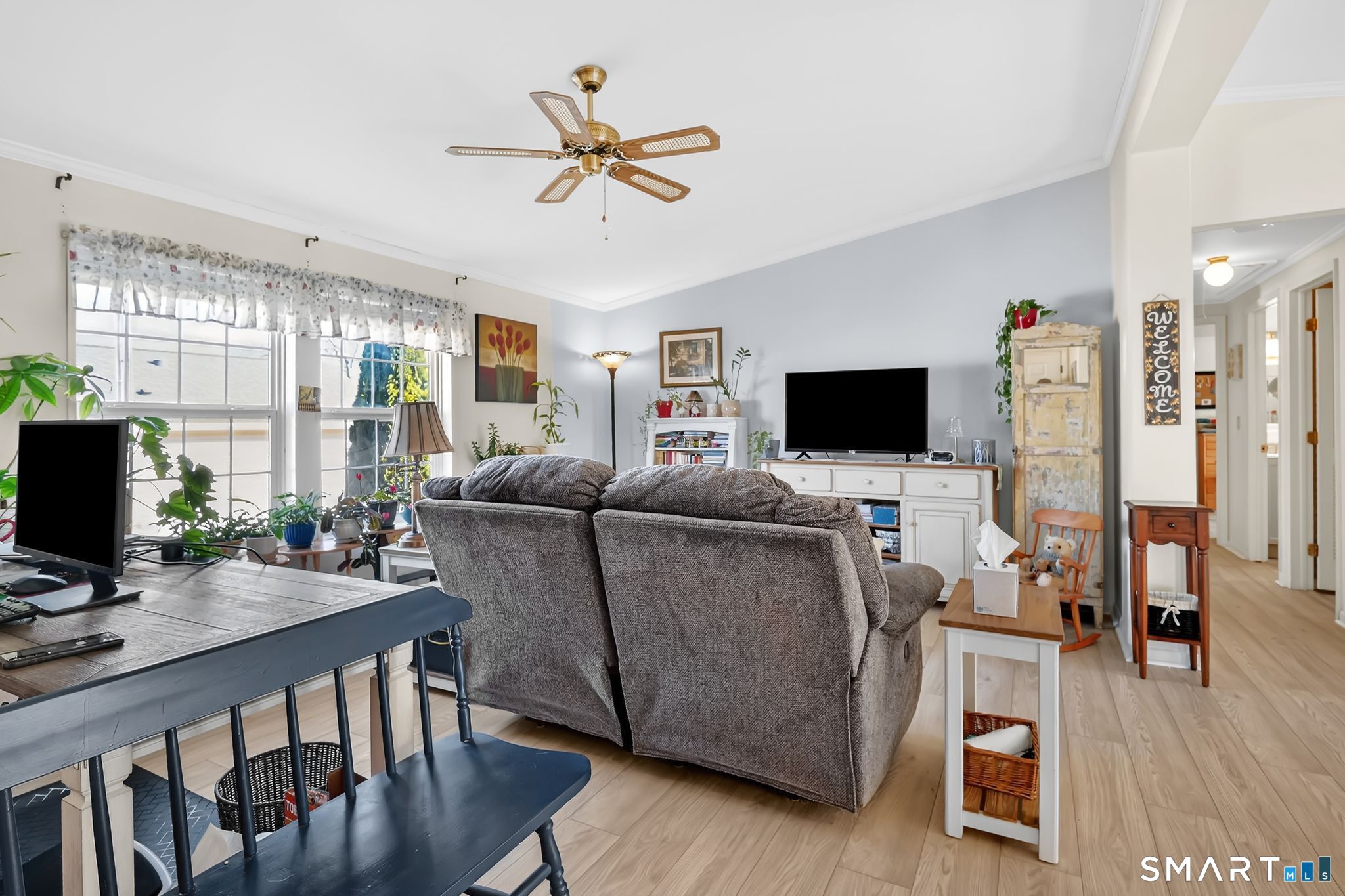 7 Eastview Road Southington, CT 06489 - Photo 5 of 36 a living room with furniture and a flat screen tv