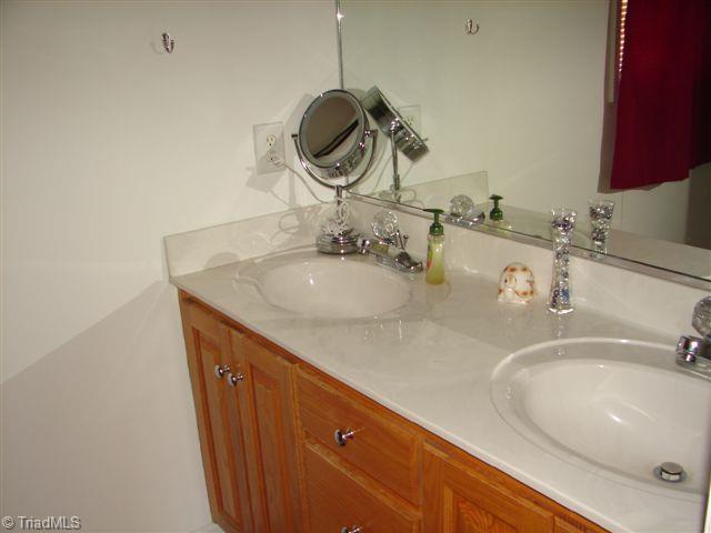 3874 Young Road Asheboro, NC 27205 - Photo 16 of 22 Master Bathroom has double sinks.