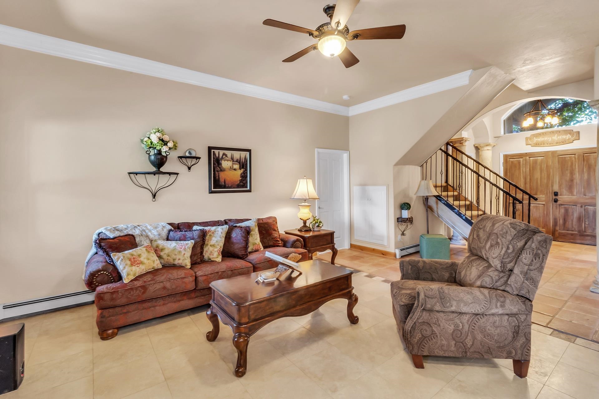 3310 C Road Palisade, CO 81526 - Photo 18 of 41 a living room with furniture and a wooden floor