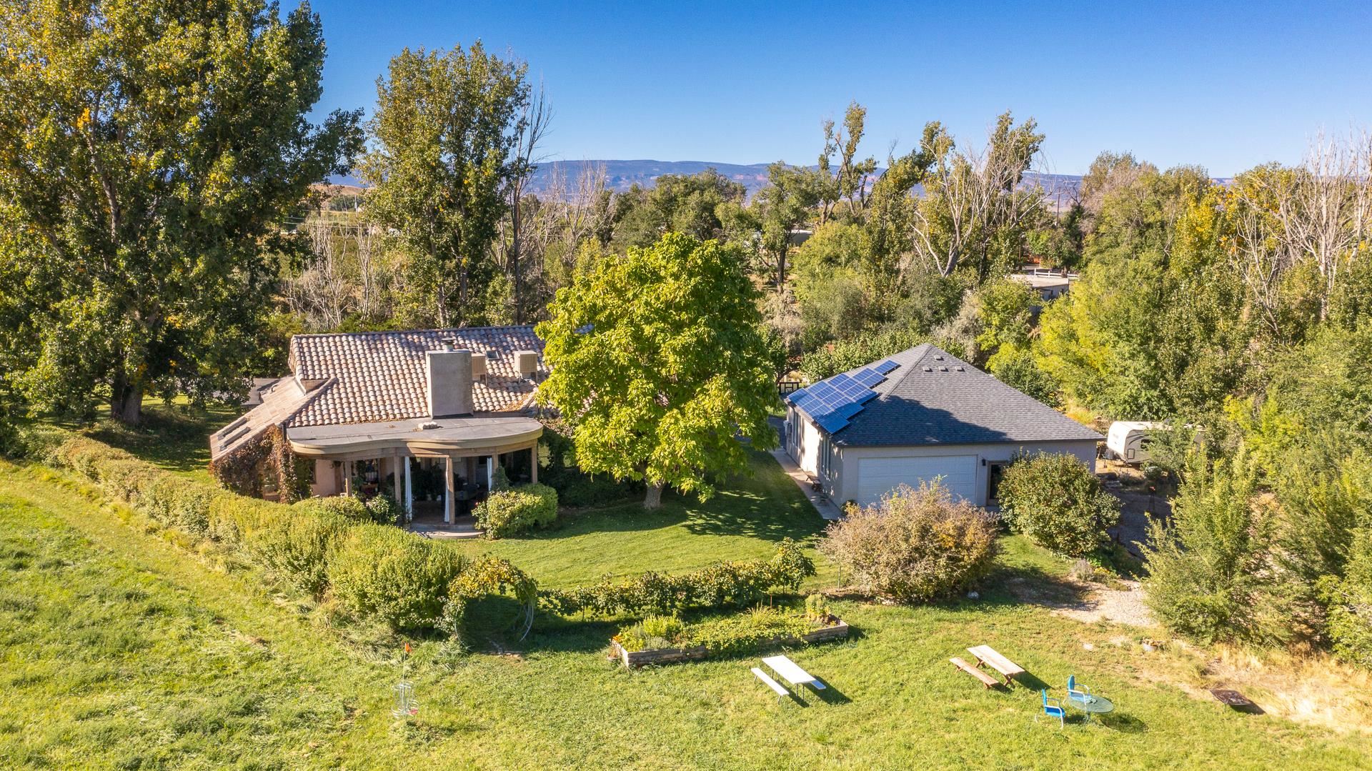 3310 C Road Palisade, CO 81526 - Photo 4 of 41 a front view of a house with a yard and trees