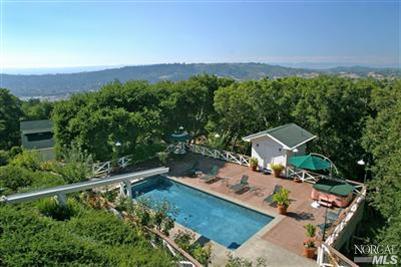 1820 Calistoga Road Santa Rosa, CA 95404 - Photo 6 of 12 an aerial view of a house with a yard