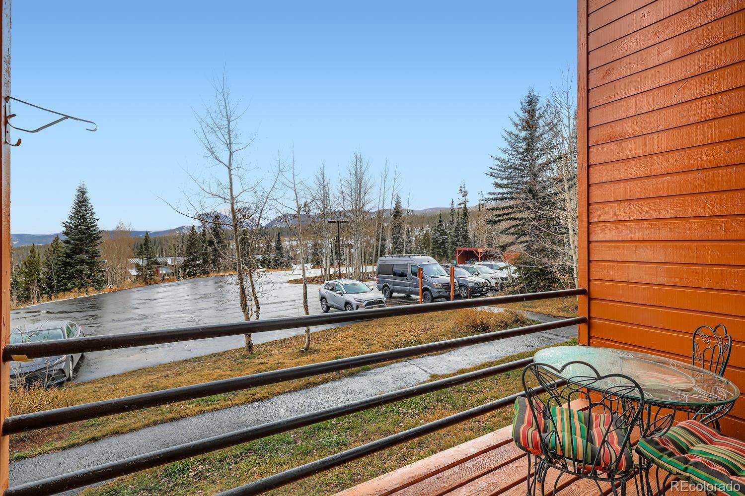 91300 Ryan Gulch Road, Unit 91305 Silverthorne, CO 80498 - Photo 24 of 40 a view of outdoor space with seating area