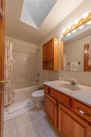 a view of a storage room