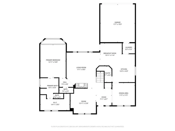 a picture of floor plan