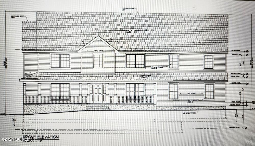 a view of a building from a terrace