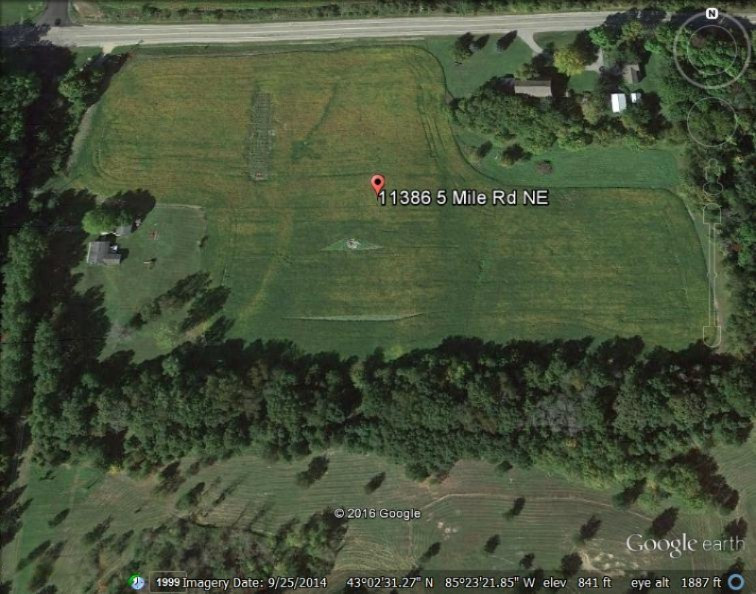11386 5 Mile Road Northeast, Unit B Lowell, MI 49331 - Photo 2 of 7 GoogleEarth_Image