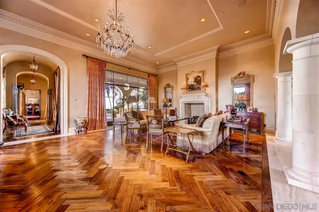 a very nice looking room with a large window