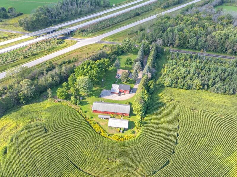 4503 Carstens Lake Road Newton, WI 54220 - Photo 42 of 50 Aerial 1-6