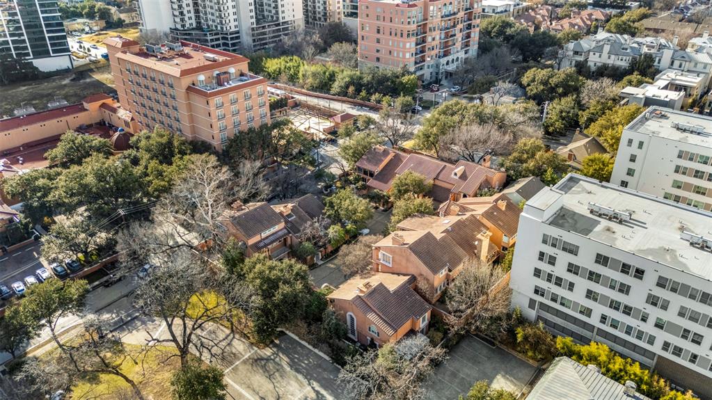 3424 Gillespie Street, Unit 5 Dallas, TX 75219 - Photo 31 of 31 an aerial view of city