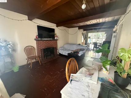 a view of outdoor space and deck kitchen