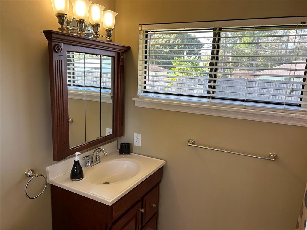 3424 Unity Tree Drive Edgewater, FL 32141 - Photo 24 of 34 a bathroom with a sink and a window