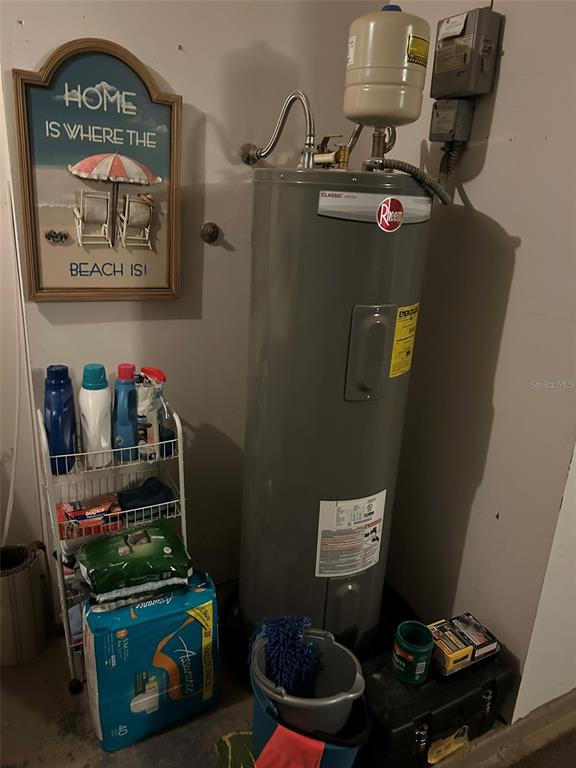 3424 Unity Tree Drive Edgewater, FL 32141 - Photo 31 of 34 a room with storage and utility