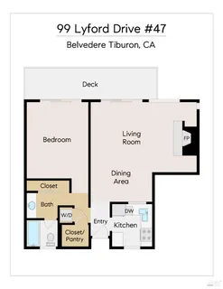 $799,000 | 99 Lyford Drive, Unit 47, Tiburon, CA 94920