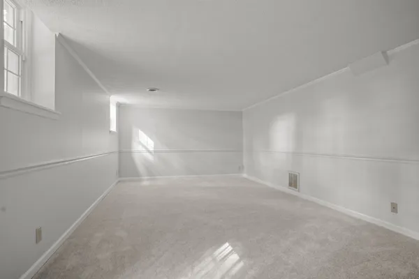 a view of empty room