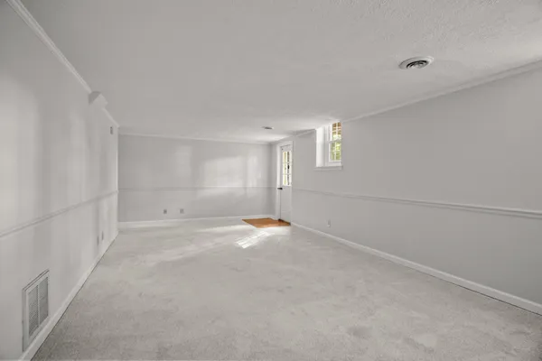 a view of empty room