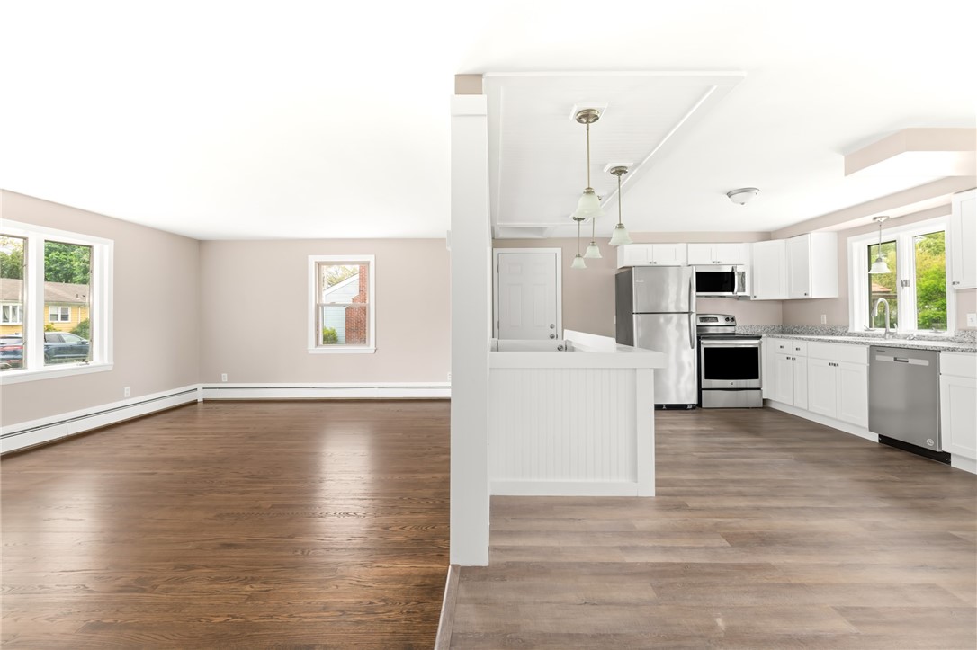200 Glen Drive Warwick, RI 02889 - Photo 5 of 23 Living room and kitchen
