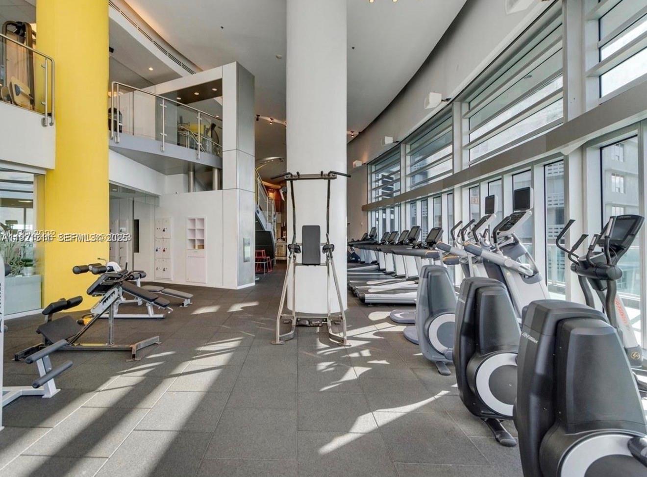 1500 Bay Road, Unit 374S Miami Beach, FL 33139 - Photo 21 of 33 a view of a room with gym equipment