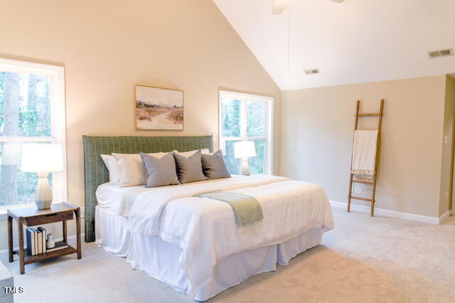 1001 Whetstone Court Raleigh, NC 27615 - Photo 15 of 31 a bedroom with bed and a window