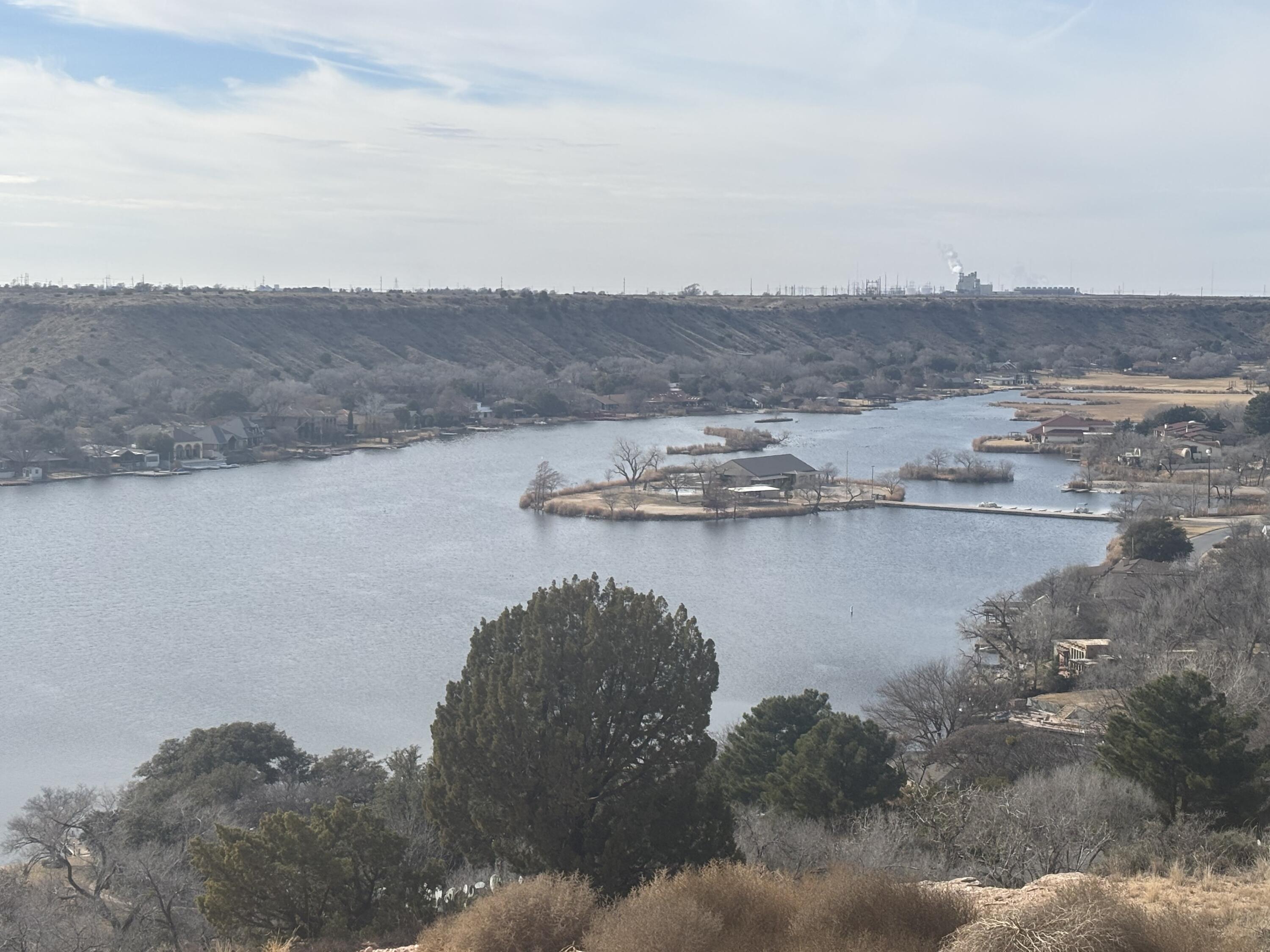 98 South Lakeshore Drive Ransom Canyon, TX 79366 - Photo 77 of 99 a view of lake and mountain