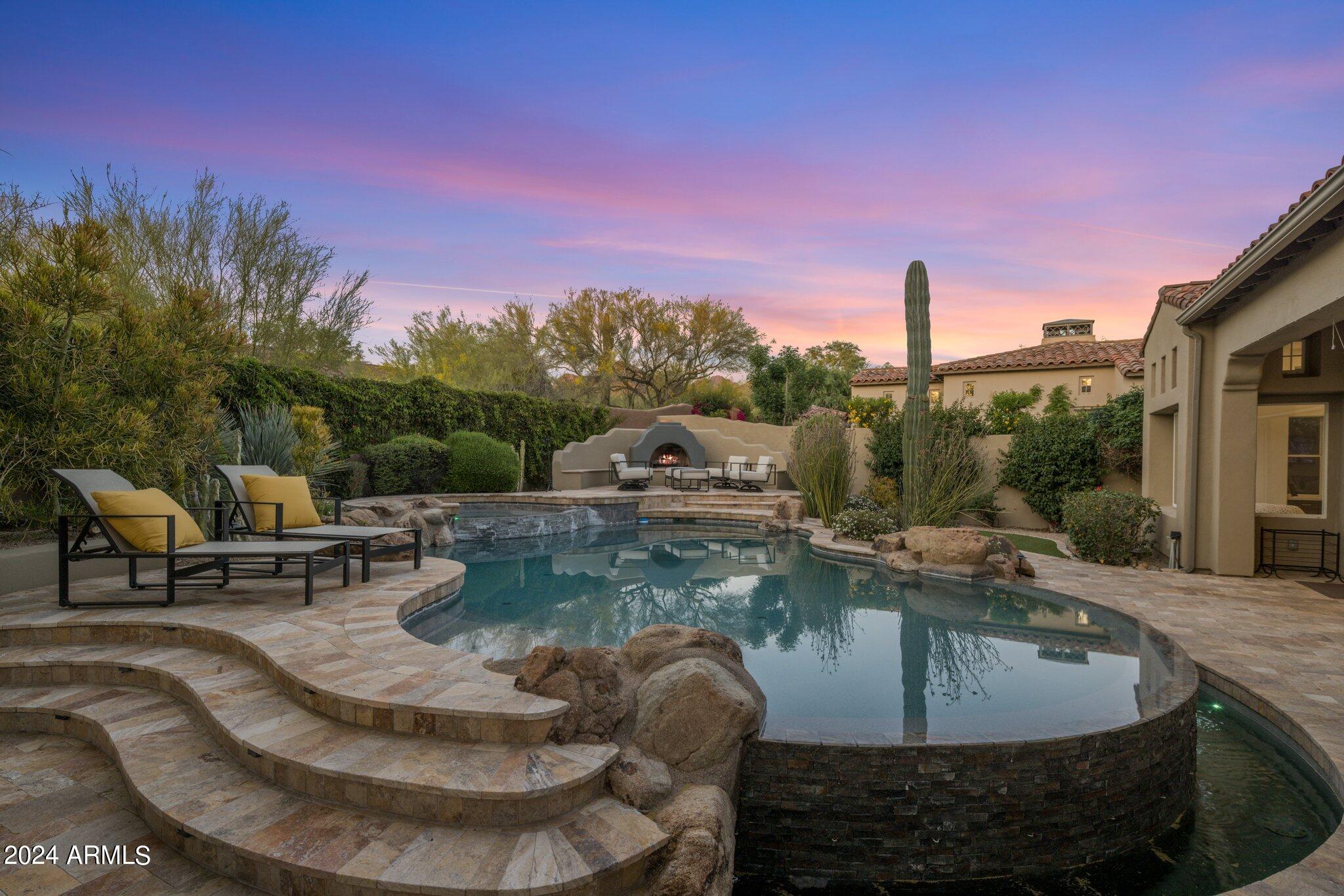 9528 East Mountain Spring Road Scottsdale, AZ 85255 - Photo 31 of 41 Pool Area