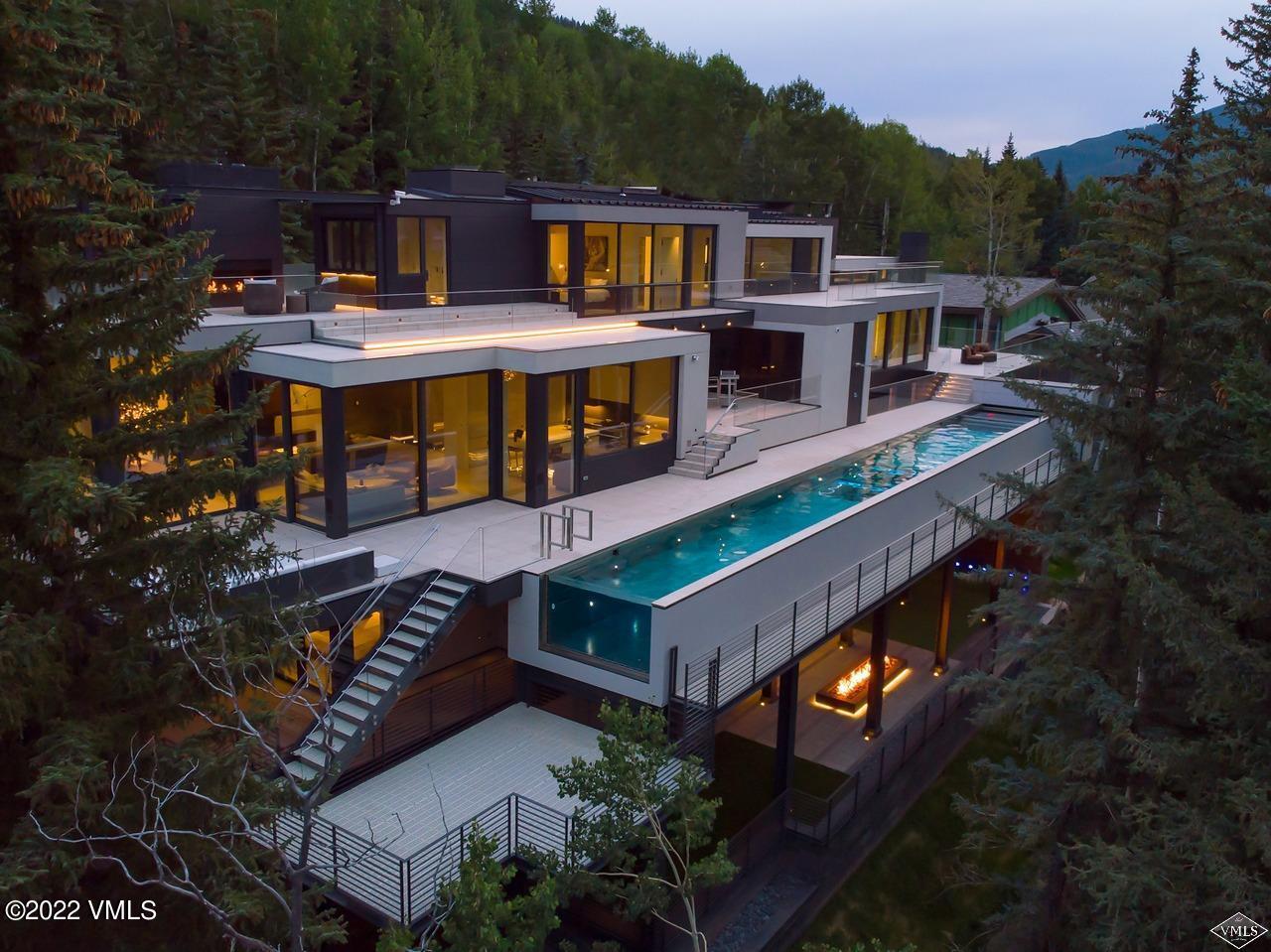 165 West Forest Road Vail, CO 81657 - Photo 26 of 56 75 foot long heated swimming pool