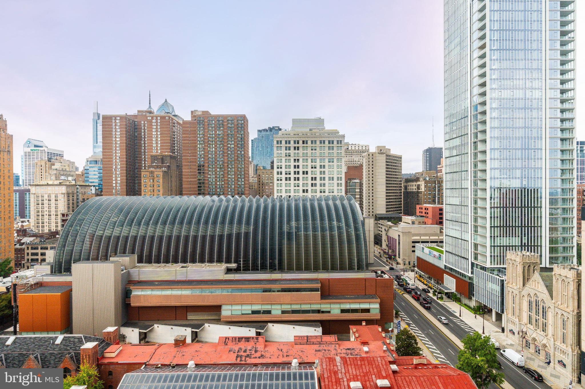 400 South Broad Street, Unit 1503 Philadelphia, PA 19146 - Photo 19 of 29 Urban skyline with modern architecture.