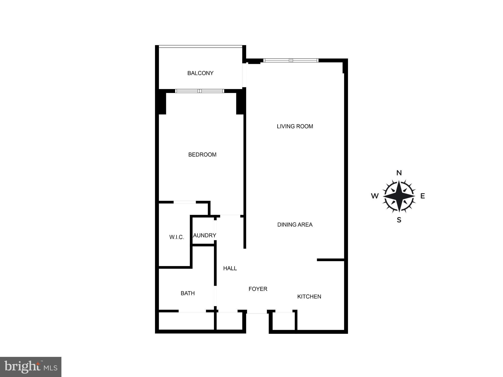400 South Broad Street, Unit 1503 Philadelphia, PA 19146 - Photo 29 of 29 Spacious layout with modern flow.