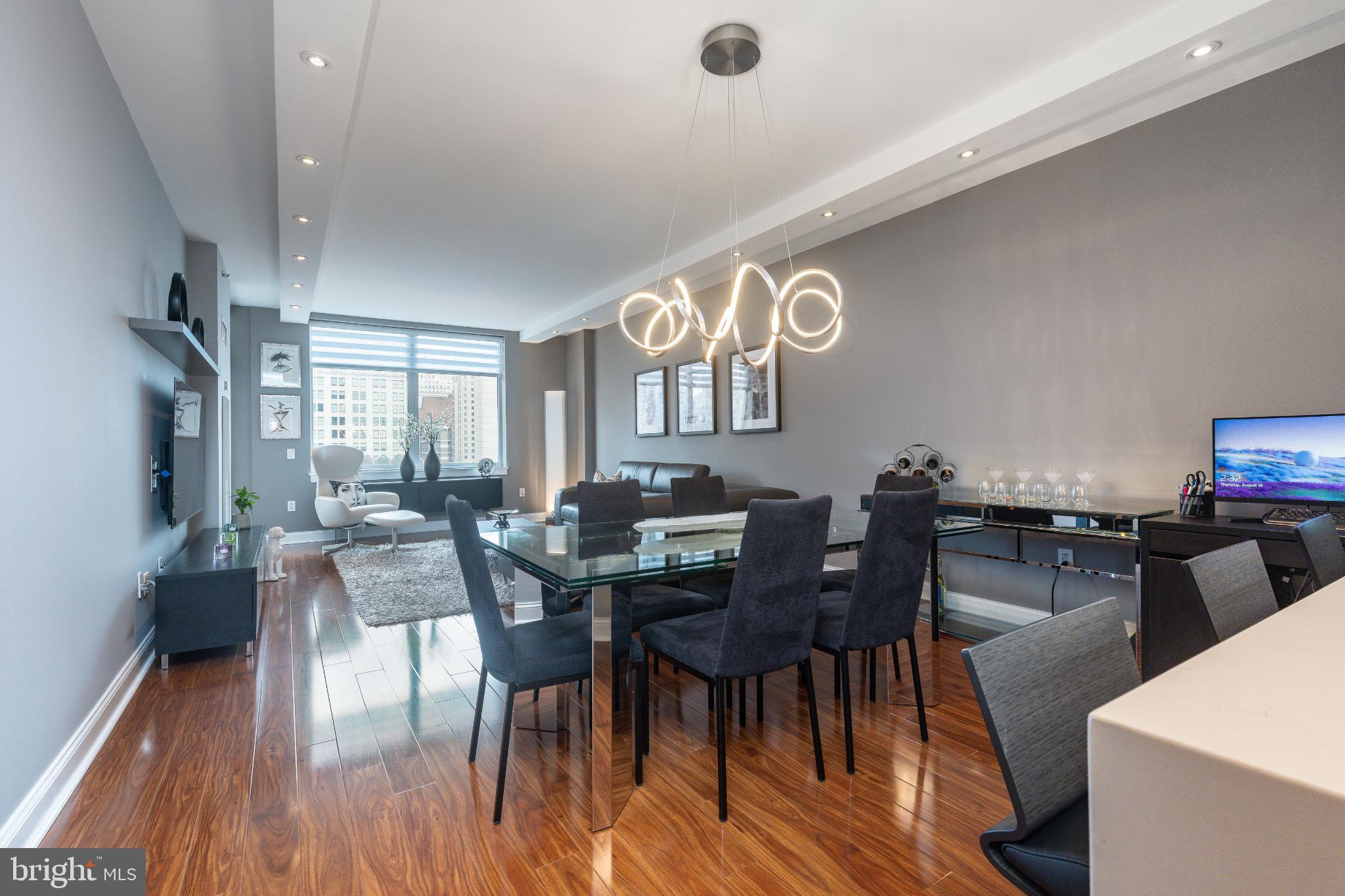 400 South Broad Street, Unit 1503 Philadelphia, PA 19146 - Photo 6 of 29 Modern elegance in a spacious living area.