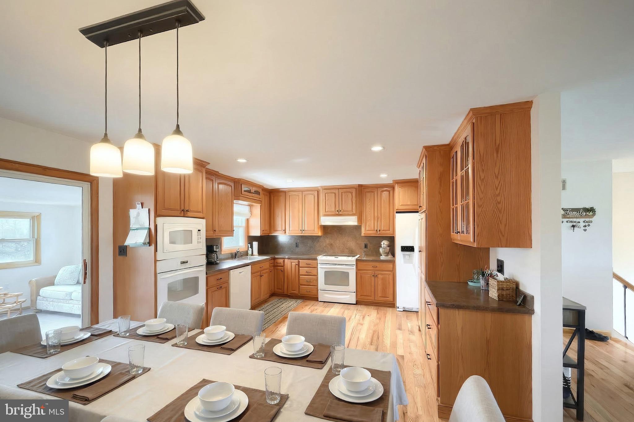 1766 Baltimore Road York Springs, PA 17372 - Photo 14 of 52 Modern kitchen with warm wood tones.