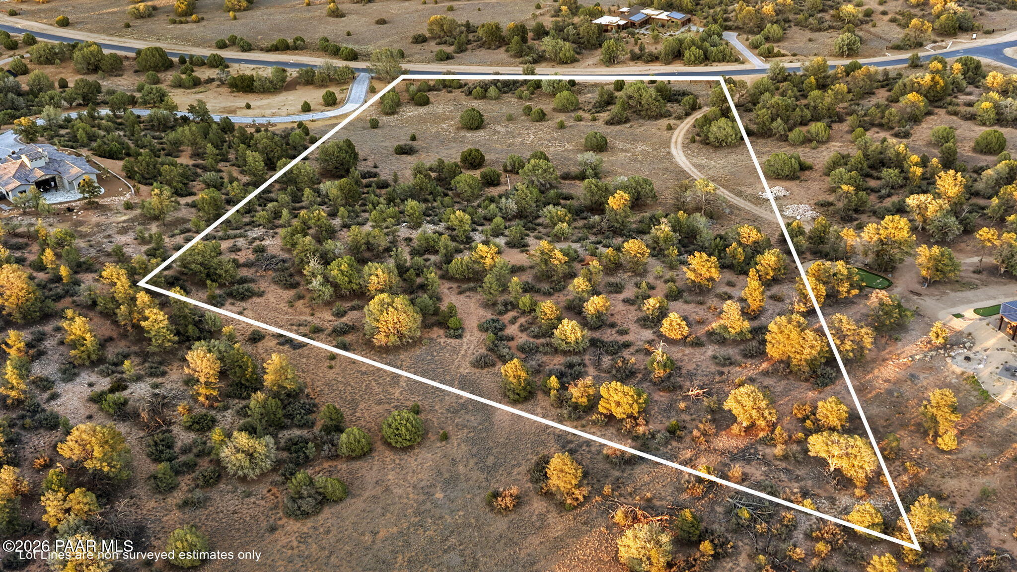 4985 West Sterling Ranch Road Prescott, AZ 86305 - Photo 11 of 38 11-12-Birds Eye Lot Lines