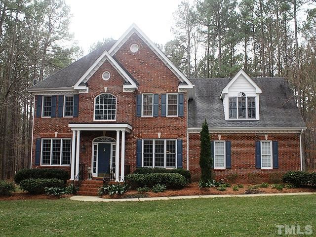 5805 Stone Spring Road Raleigh, NC 27613 - Photo 1 of 24 Stately brick front home in Boulder Creek Exterior Front
