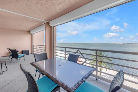 a view of an ocean and beach