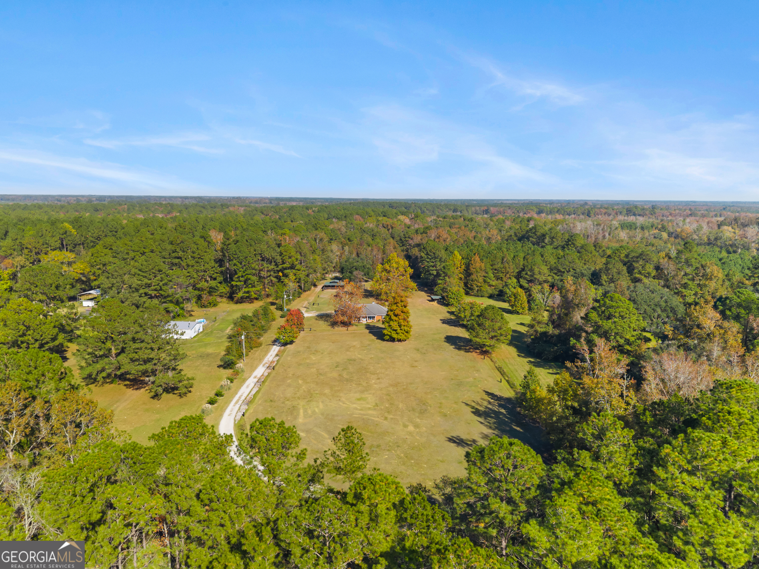 357 Pound Road Guyton, GA 31312 - Photo 41 of 49 a view of a lake with houses