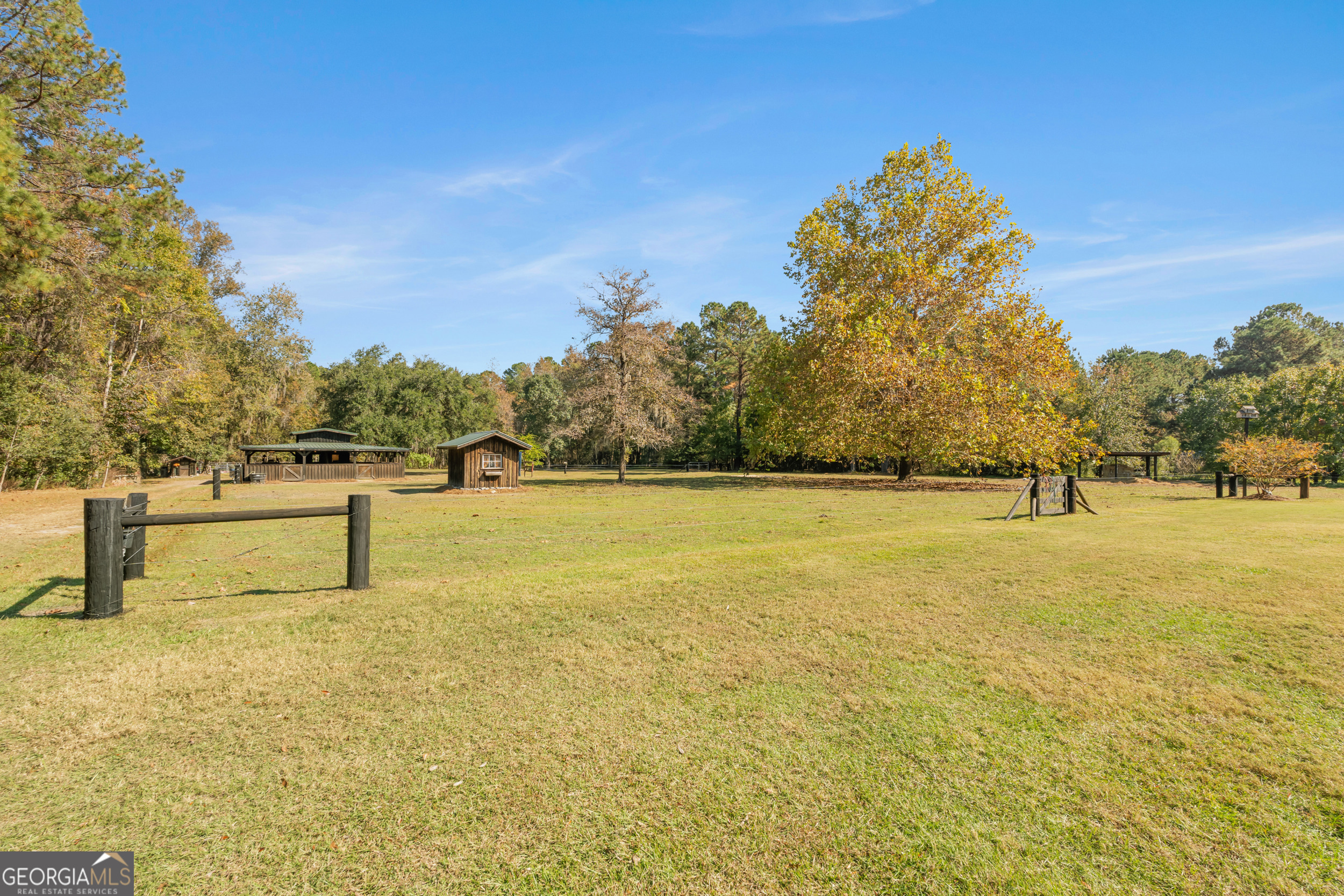 357 Pound Road Guyton, GA 31312 - Photo 47 of 49 a view of an outdoor space and swimming pool