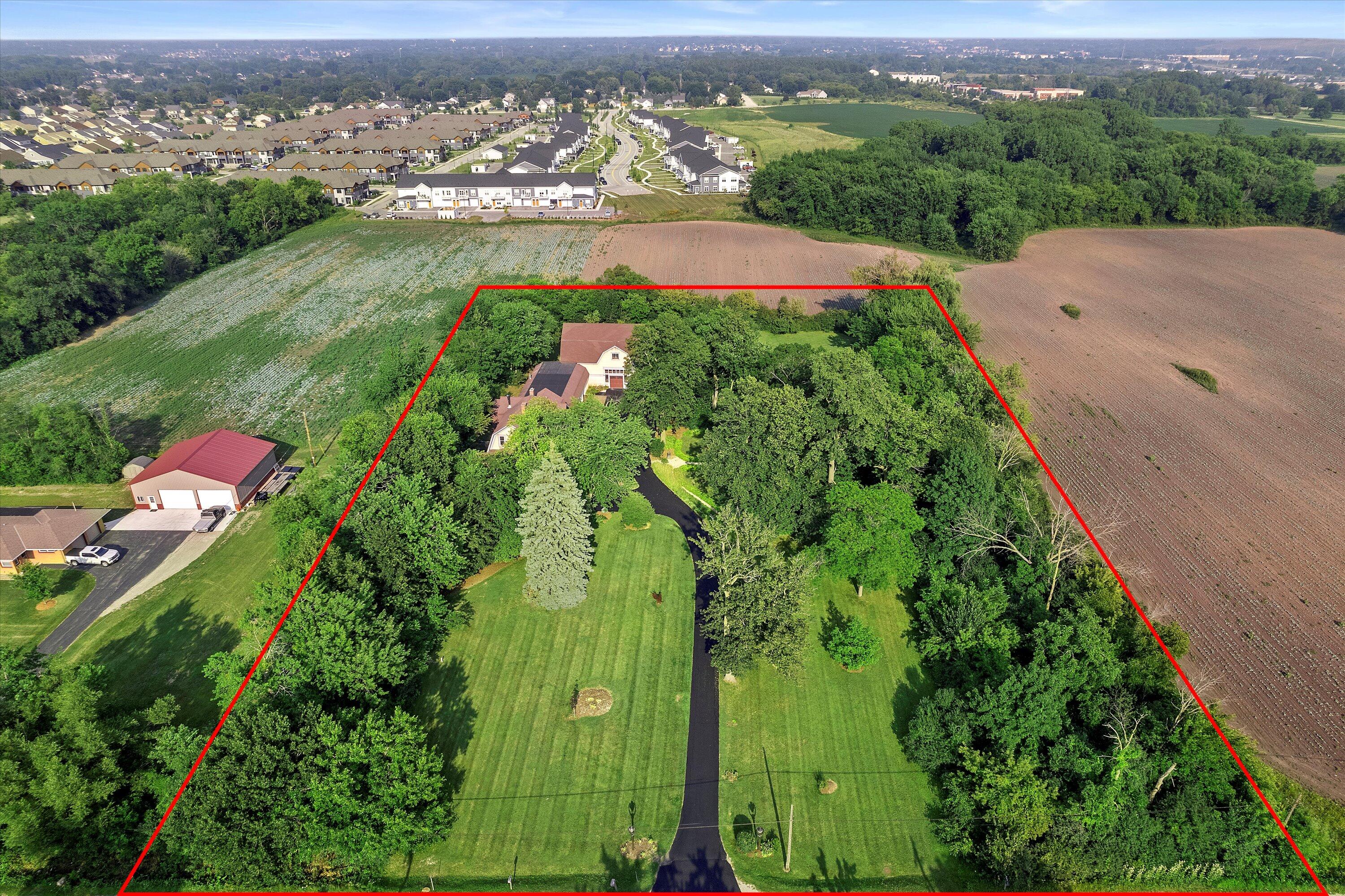 423 South Fancher Road Mount Pleasant, WI 53406 - Photo 10 of 69 EXTERIOR DRONE PHOTOS