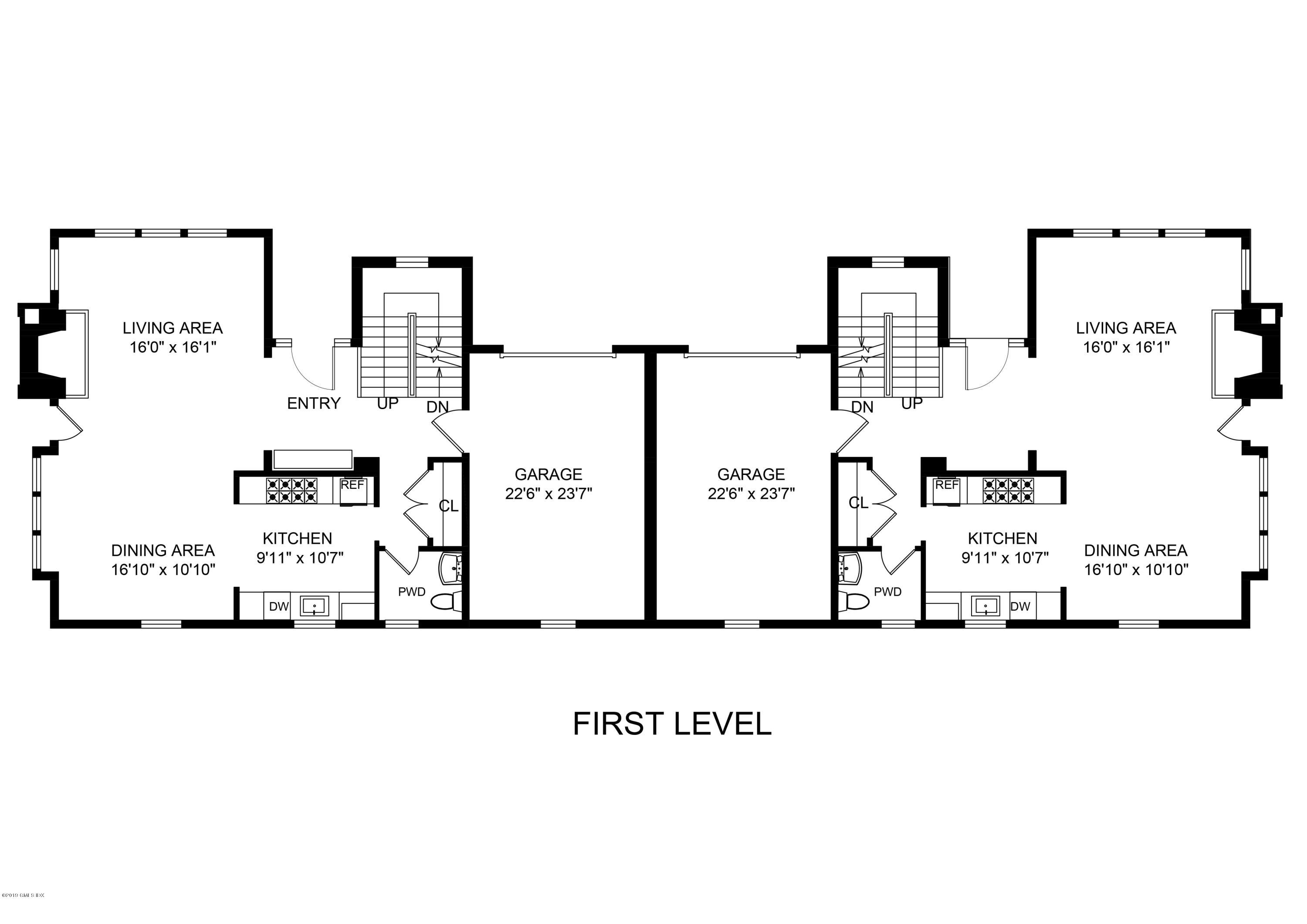 59 East Elm Street, Unit BACK Greenwich, CT 06830 - Photo 16 of 18 a picture of floor plan