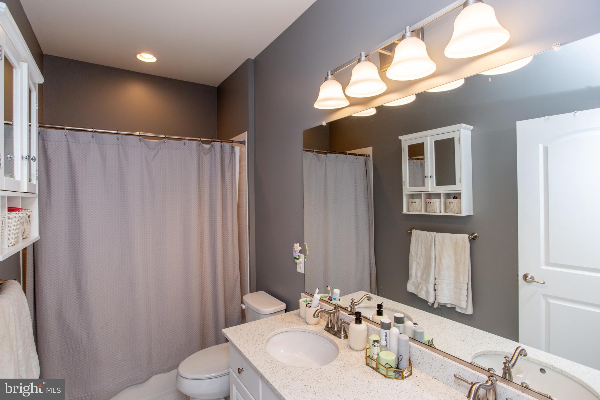 4682 Plough Tavern Road Doylestown, PA 18902 - Photo 25 of 42 a bathroom with a sink vanity mirror and toilet
