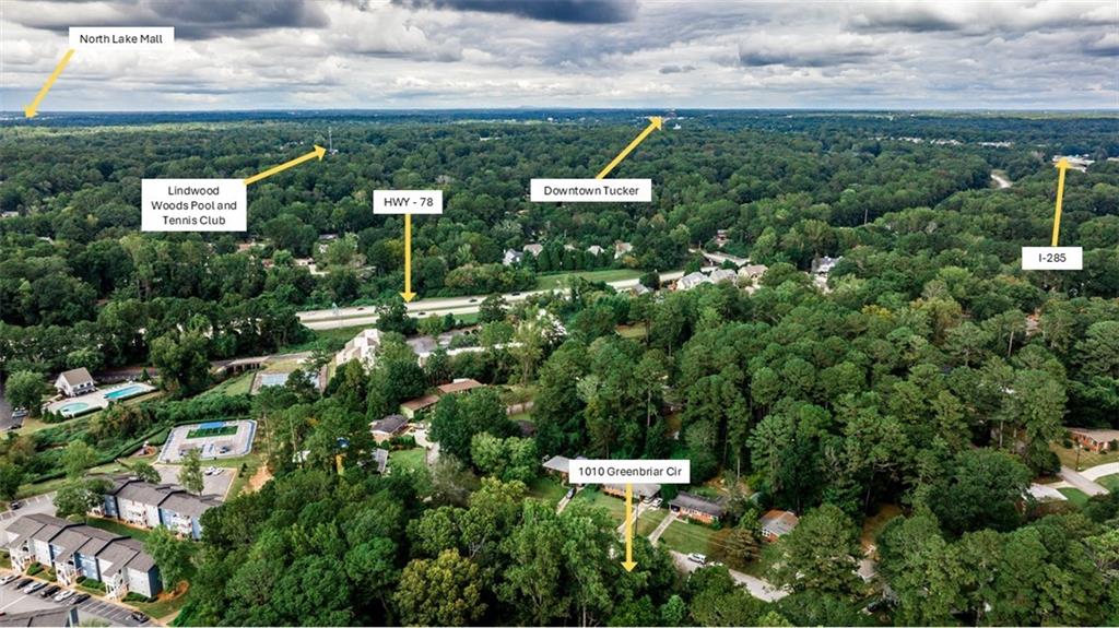 1010 Greenbriar Circle Decatur, GA 30033 - Photo 22 of 28 a view of a sign in a garden